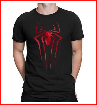 HIT SQUARE Black Pure Cotton Round Neck Printed T-Shirt For Men