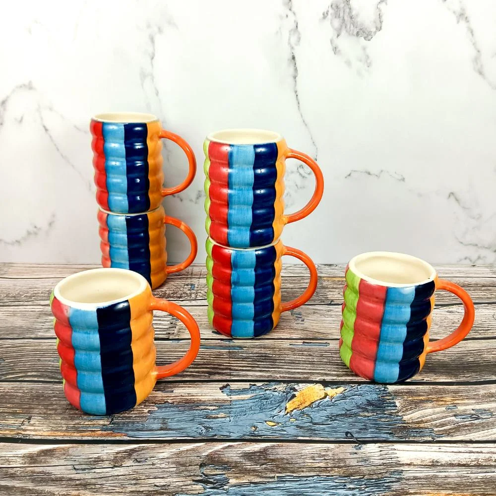 DPAARA Dual Glaze Khurja Pottery Ceramic Cup