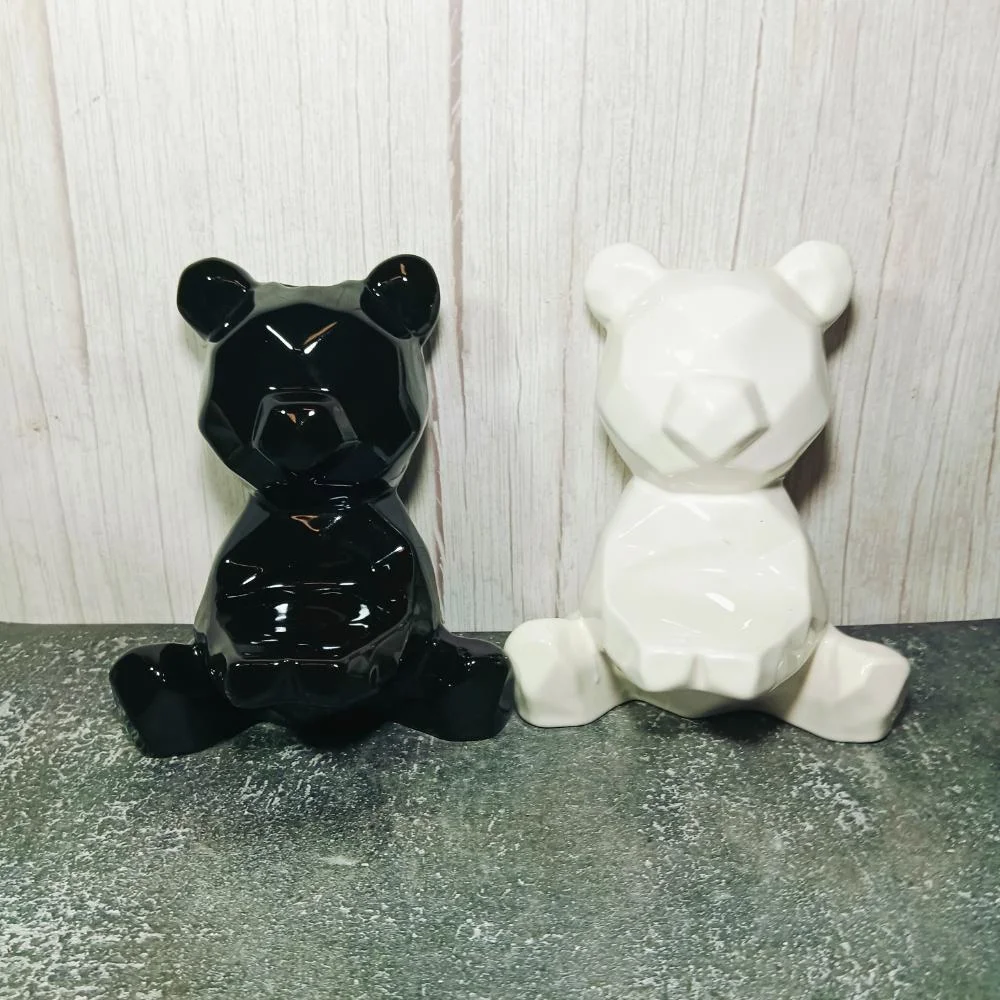 Teddy Bear Design Ceramic Decor For Home Interior